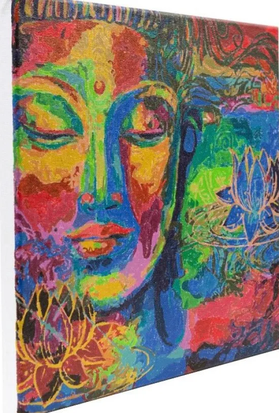 Craft Buddy "Lord Buddha" Paint By Numb3rs Kit 30x30cm Online