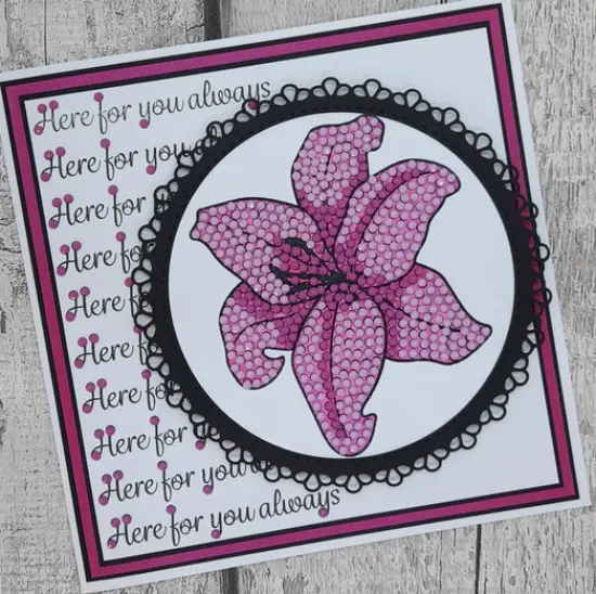 Craft Buddy Luminous Lily Crystal Art A6 Stamp Set Online