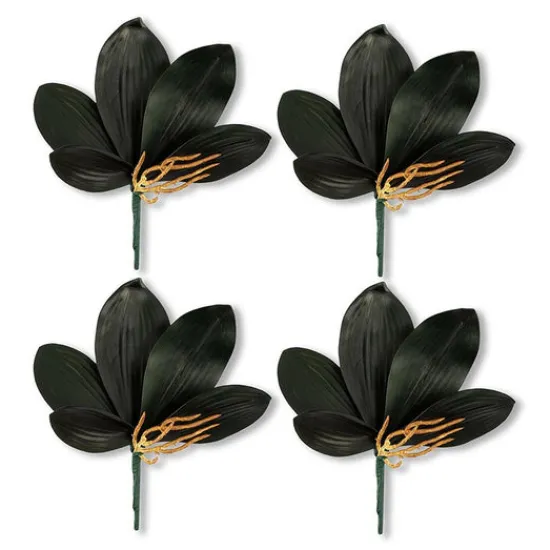 Craft Buddy "Luxury Orchid Leaves & Roots" Forever Flowerz Set of 4 Fashion