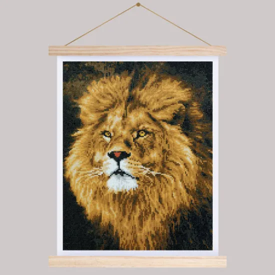Craft Buddy "Majestic Mane" Crystal Art Scroll Kit 35x45cm Hot
