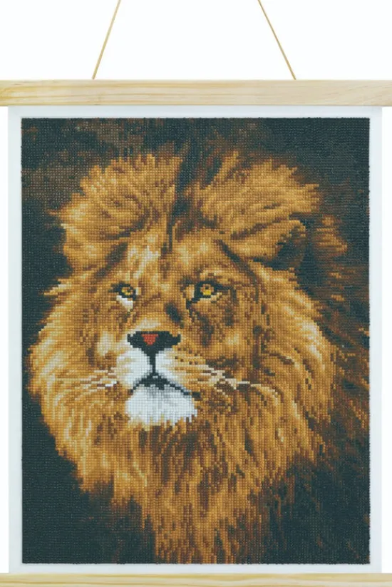 Craft Buddy "Majestic Mane" Crystal Art Scroll Kit 35x45cm Hot