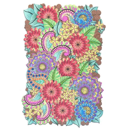 Craft Buddy "Mandala" Wooden Puzzle A3 New