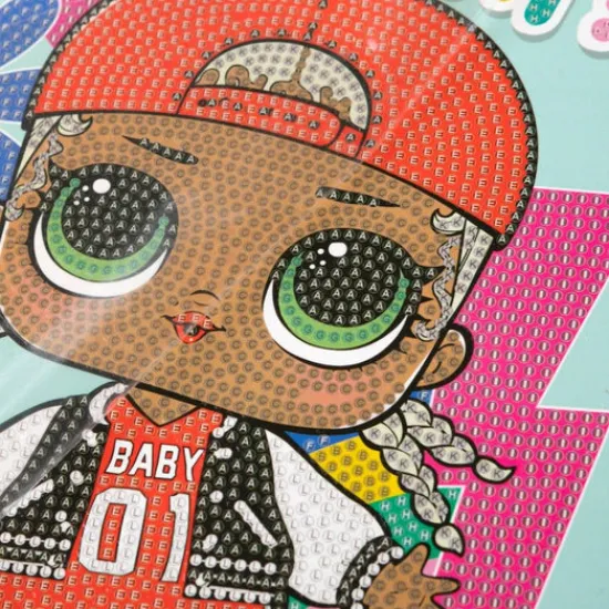 Craft Buddy "MC Swag" LOL Crystal Art Framed Kit 21x25cm Hot
