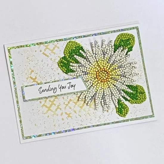 Craft Buddy "Meadow Daisy" Crystal Art A6 Stamp Set Hot