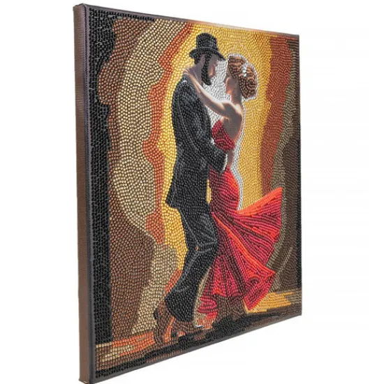 Craft Buddy “Midnight Dance” Crystal Art Canvas Kit 30x30cm Clearance