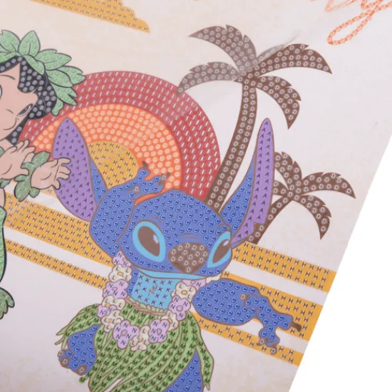 Craft Buddy Ohana Means Family Disney Mini Crystal Art Scroll Kit 20x30 New