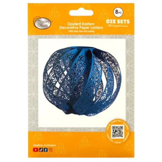 Craft Buddy Opulent Eastern Decorative Paper Lantern die set Outlet