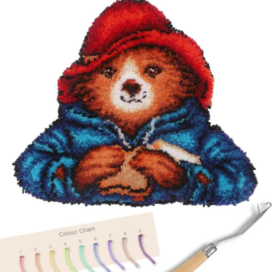 Craft Buddy "Paddington" Latch Hook Rug 60x64cm Best