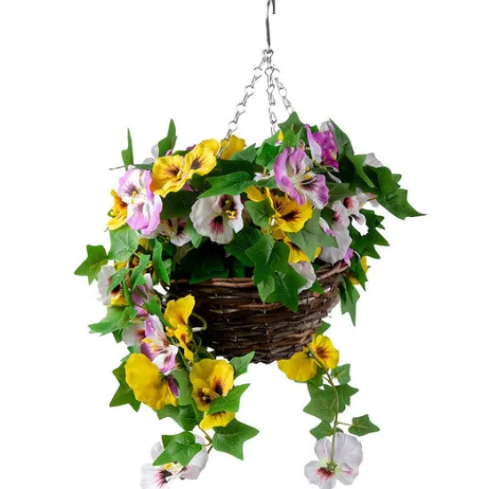 Craft Buddy "Pansy" Forever Flowerz Hanging Basket Kit Sale