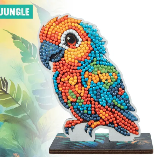 Craft Buddy Parrot Crystal Art Wildlife Buddies Fashion