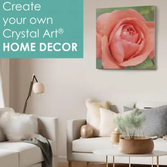 Craft Buddy Personalised Crystal Art Canvas Kit Clearance