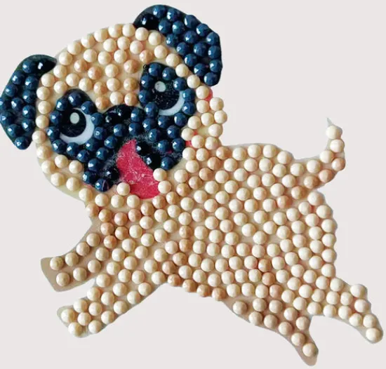 Craft Buddy "Playful Pup" Crystal Art Motif Hot