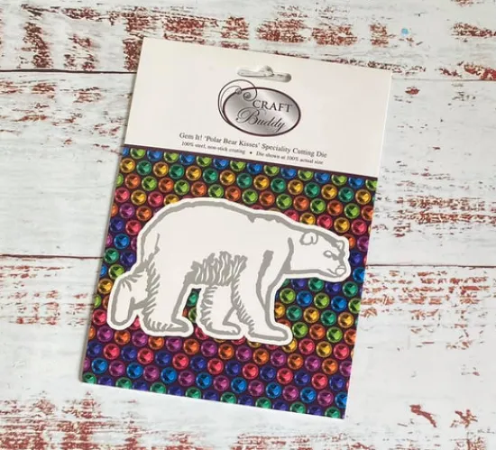 Craft Buddy "Polar Bear Kisses" Gem It! Die Set Sale