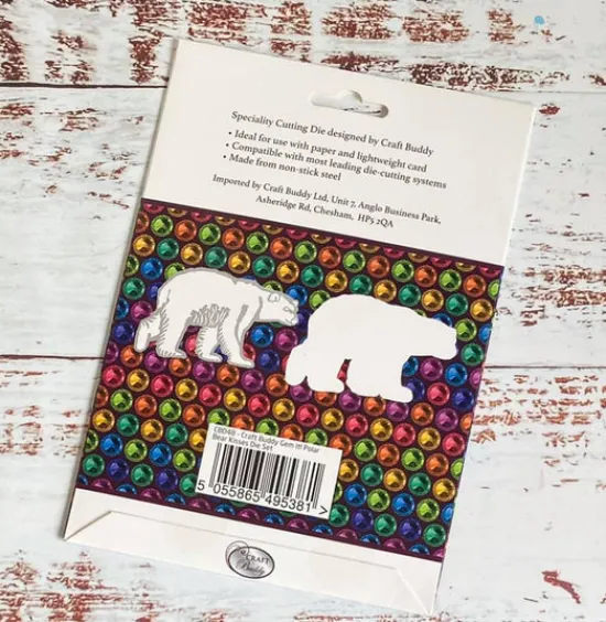 Craft Buddy "Polar Bear Kisses" Gem It! Die Set Sale