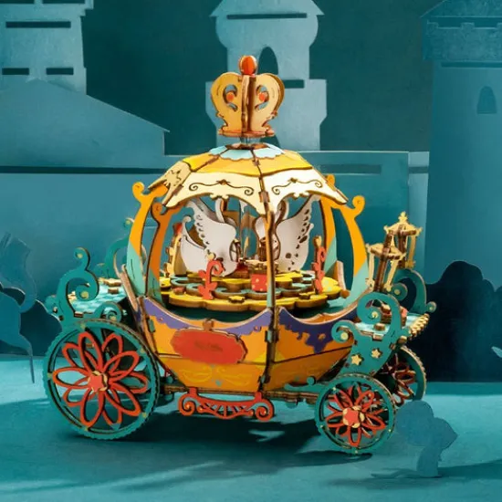 Craft Buddy "Pumpkin Carriage" Robotime Puzzle Fashion