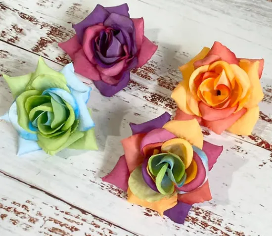 Craft Buddy "Rainbow Roses" Forever Flowerz Makes approx 60 Flowers Online
