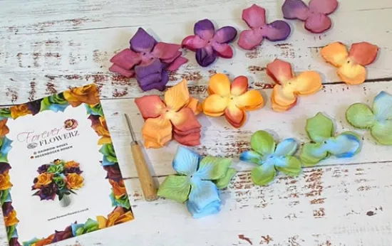 Craft Buddy "Rainbow Roses" Forever Flowerz Makes approx 60 Flowers Online