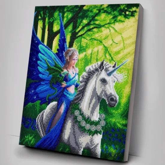 Craft Buddy "Realm of Enchantment" Crystal Art Canvas by Anne Stokes 40x50cm Hot