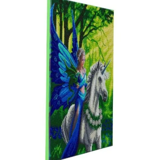 Craft Buddy "Realm of Enchantment" Crystal Art Canvas by Anne Stokes 40x50cm Hot