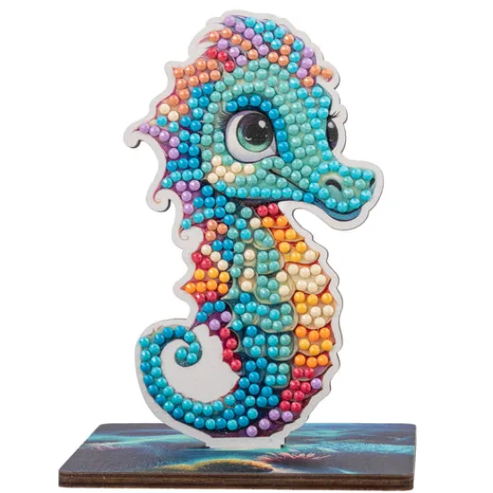 Craft Buddy Seahorse Crystal Art Wildlife Buddies Online