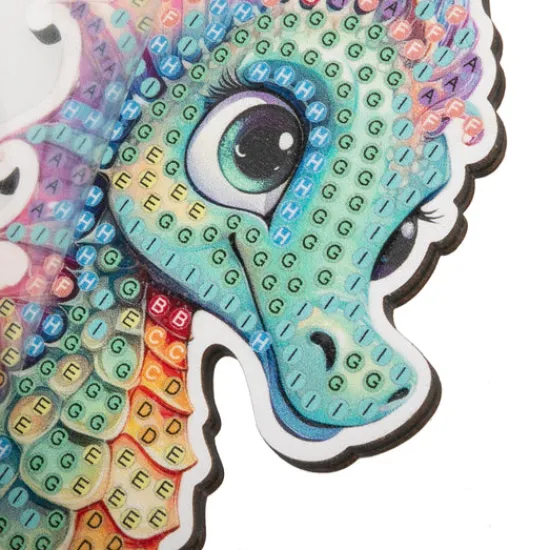 Craft Buddy Seahorse Crystal Art Wildlife Buddies Online