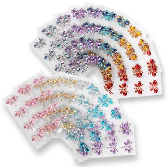 Craft Buddy Self Adhesive Dragonfly and Butterfly Gems Discount