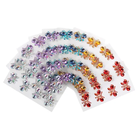 Craft Buddy Self Adhesive Dragonfly and Butterfly Gems Discount