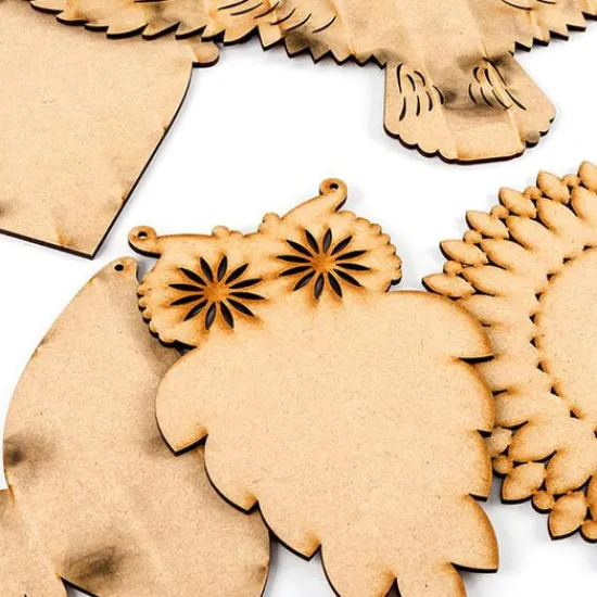 Craft Buddy Set of 5 MDF Fantasy Plaques Clearance
