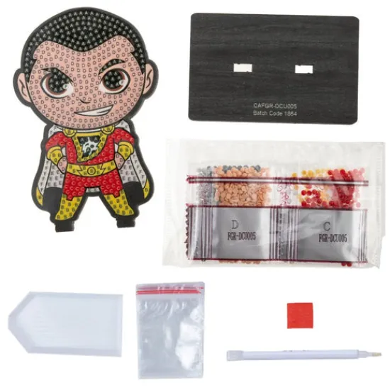 Craft Buddy "Shazam" Crystal Art Buddies DC Series 3 New
