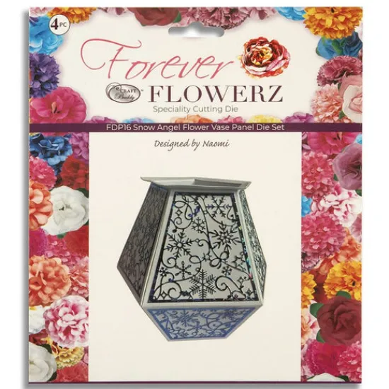 Craft Buddy "Snow Angel" Forever Flowerz Die Panels Clearance