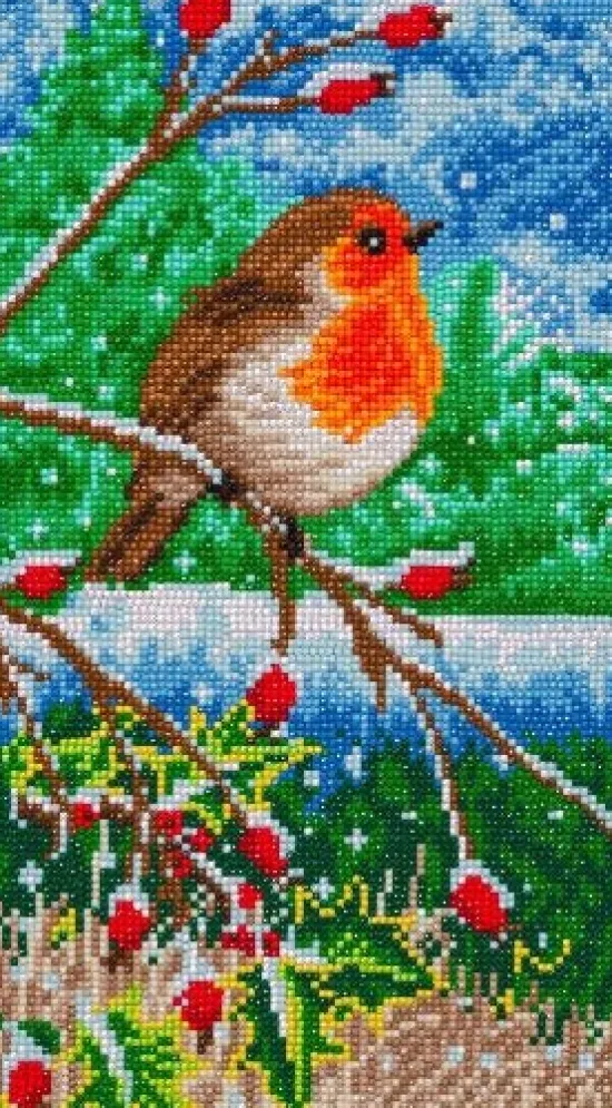 Craft Buddy "Snowy House Part 1" Canvas 40x22cm Outlet