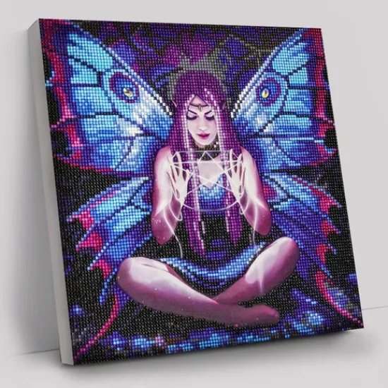 Craft Buddy "Spell Weaver" Crystal Art Canvas by Anne Stokes 30x30cm Online