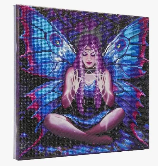 Craft Buddy "Spell Weaver" Crystal Art Canvas by Anne Stokes 30x30cm Online