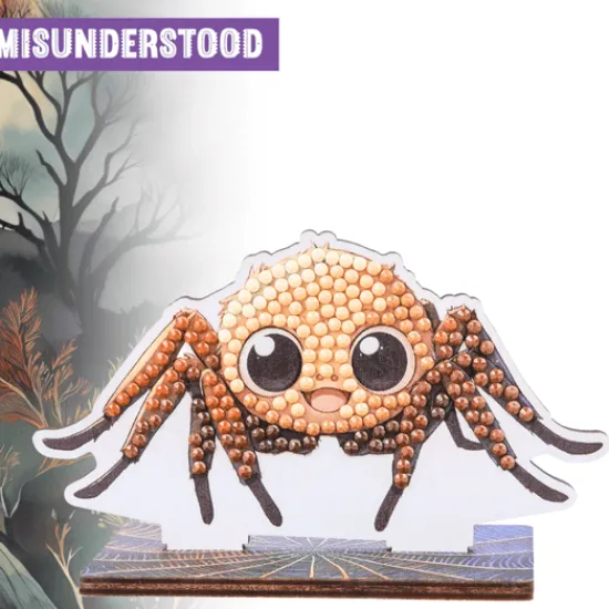 Craft Buddy Spider Crystal Art Wildlife Buddies Fashion