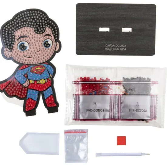 Craft Buddy "Superman" Crystal Art Buddies DC Series 3 New