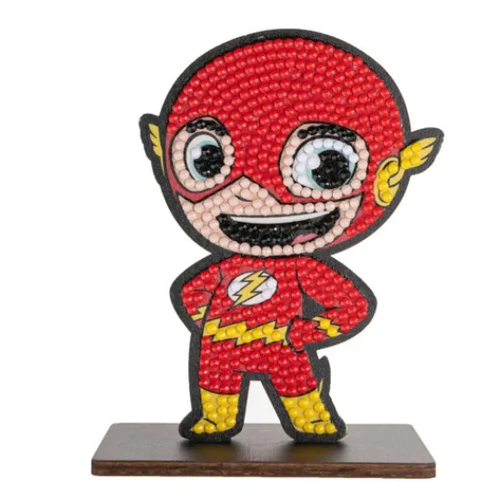 Craft Buddy "The Flash" Crystal Art Buddies DC Series 3 New