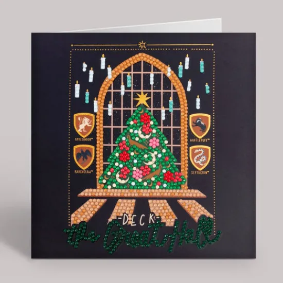 Craft Buddy "The Great Hall" Harry Potter Crystal Art Card Sale