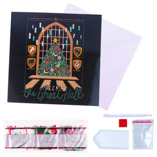 Craft Buddy "The Great Hall" Harry Potter Crystal Art Card Sale