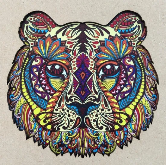 Craft Buddy "Tiger" A3 Wooden Puzzle Discount