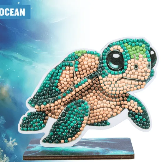 Craft Buddy Turtle Crystal Art Wildlife Buddies Best