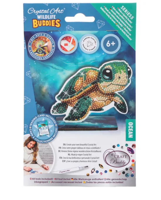 Craft Buddy Turtle Crystal Art Wildlife Buddies Best
