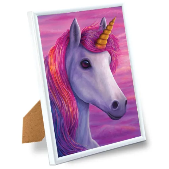 Craft Buddy "Unicorn Delights" by Rachel Froud Crystal Art Framed Kit 21x25cm Best