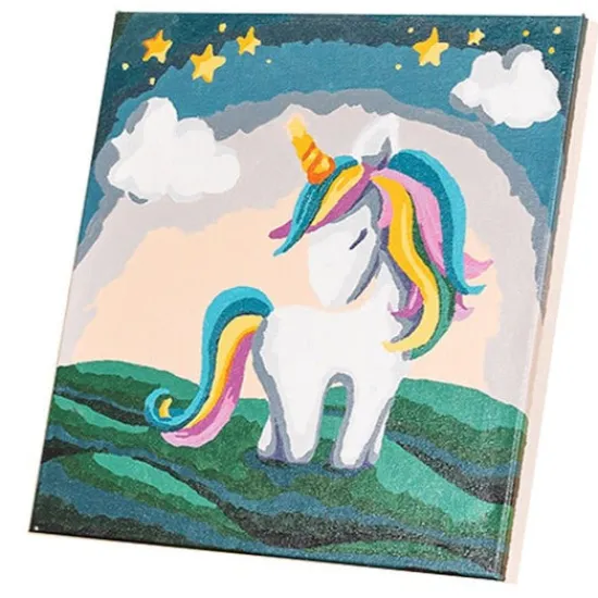 Craft Buddy "Unicorn Stars" Paint By Numb3rs Kit Best