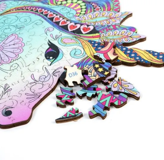 Craft Buddy "Unicorn" Wooden Puzzle A3 Sale