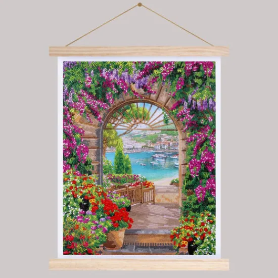 Craft Buddy "Window To Paradise" Crystal Art Scroll Sale