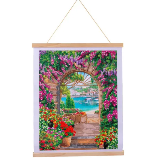 Craft Buddy "Window To Paradise" Crystal Art Scroll Sale