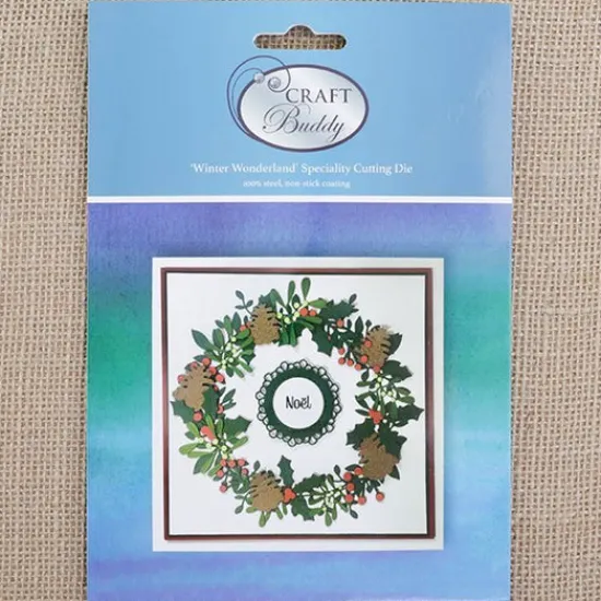 Craft Buddy "Winter Wonderland" Embellishments Die Set Online