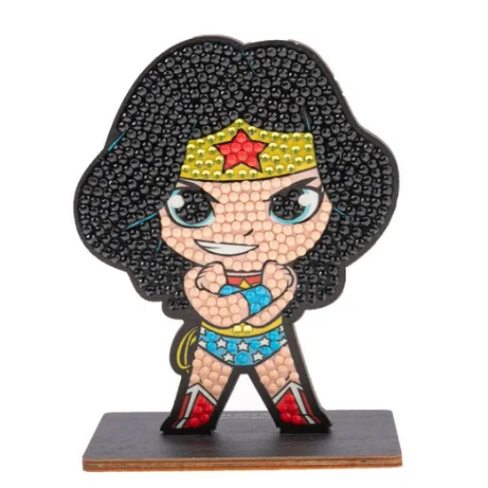 Craft Buddy "Wonder Woman" Crystal Art Buddies DC Series 3 Fashion