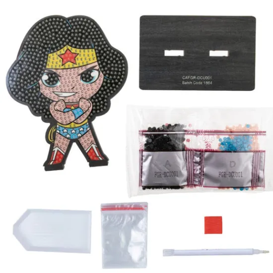 Craft Buddy "Wonder Woman" Crystal Art Buddies DC Series 3 Fashion