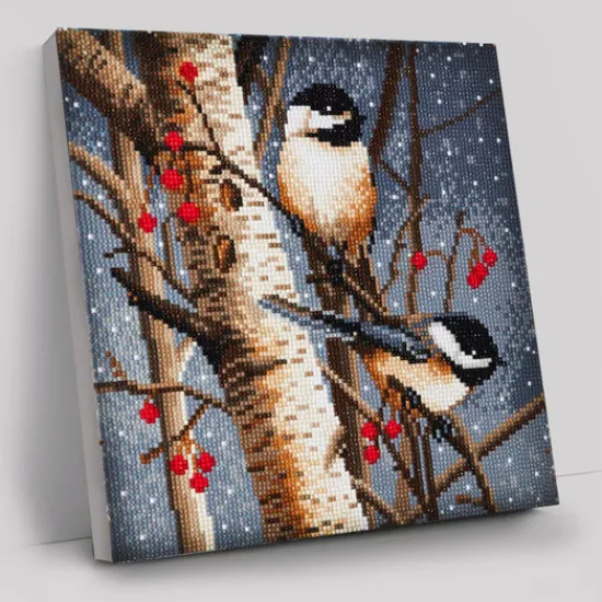 Craft Buddy "Woodland Sprites" Crystal Art Canvas Kit 30x30cm Sale